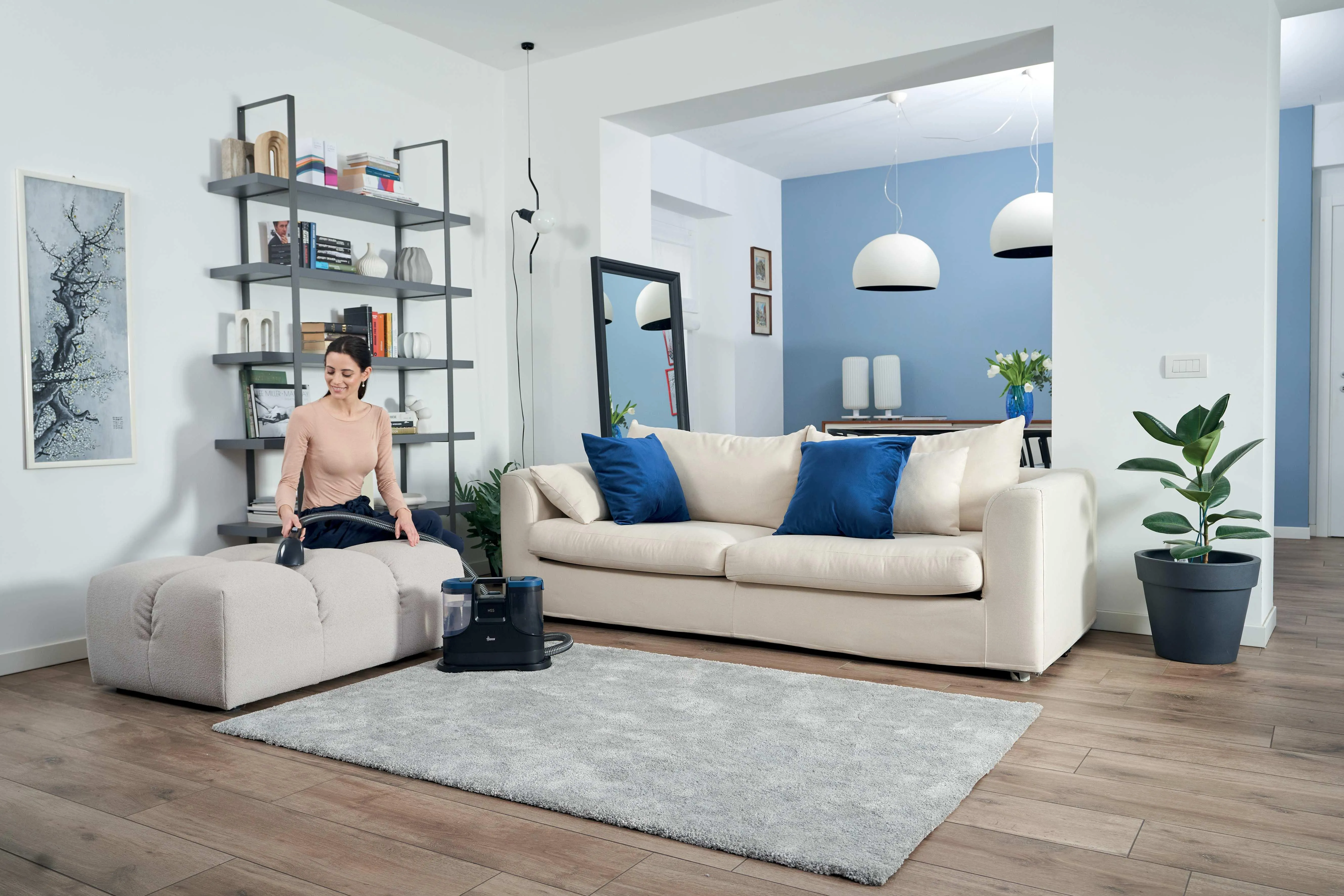 Hoover HS500 011 - v&aring;t- och torrdammsugare, svart