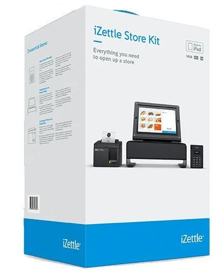 iZettle Bundle ink printer,st&auml;ll,izettle , kassal&aring;da
