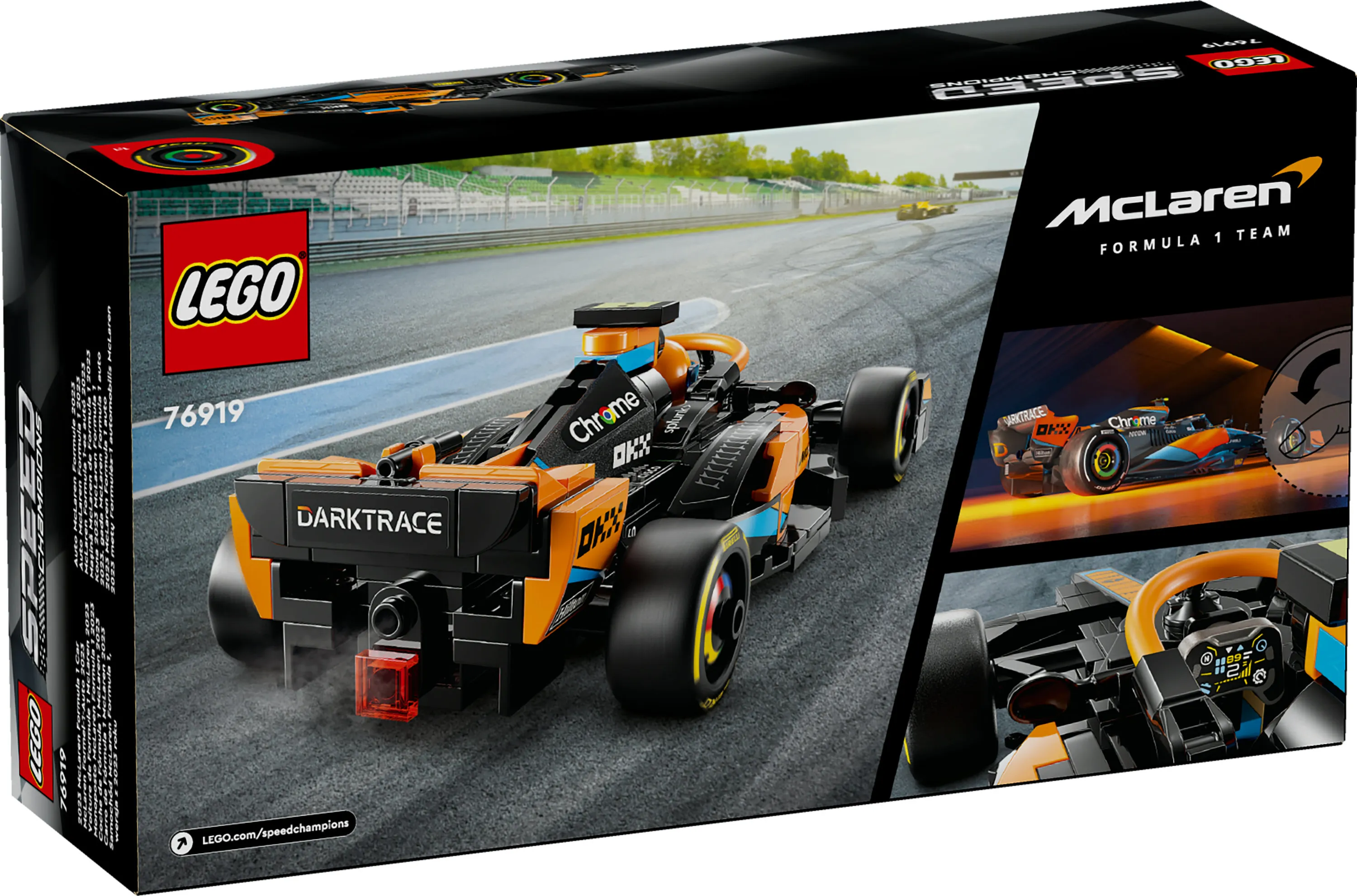 LEGO Speed Champions 2023 McLaren Formula 1 racerbil 76919