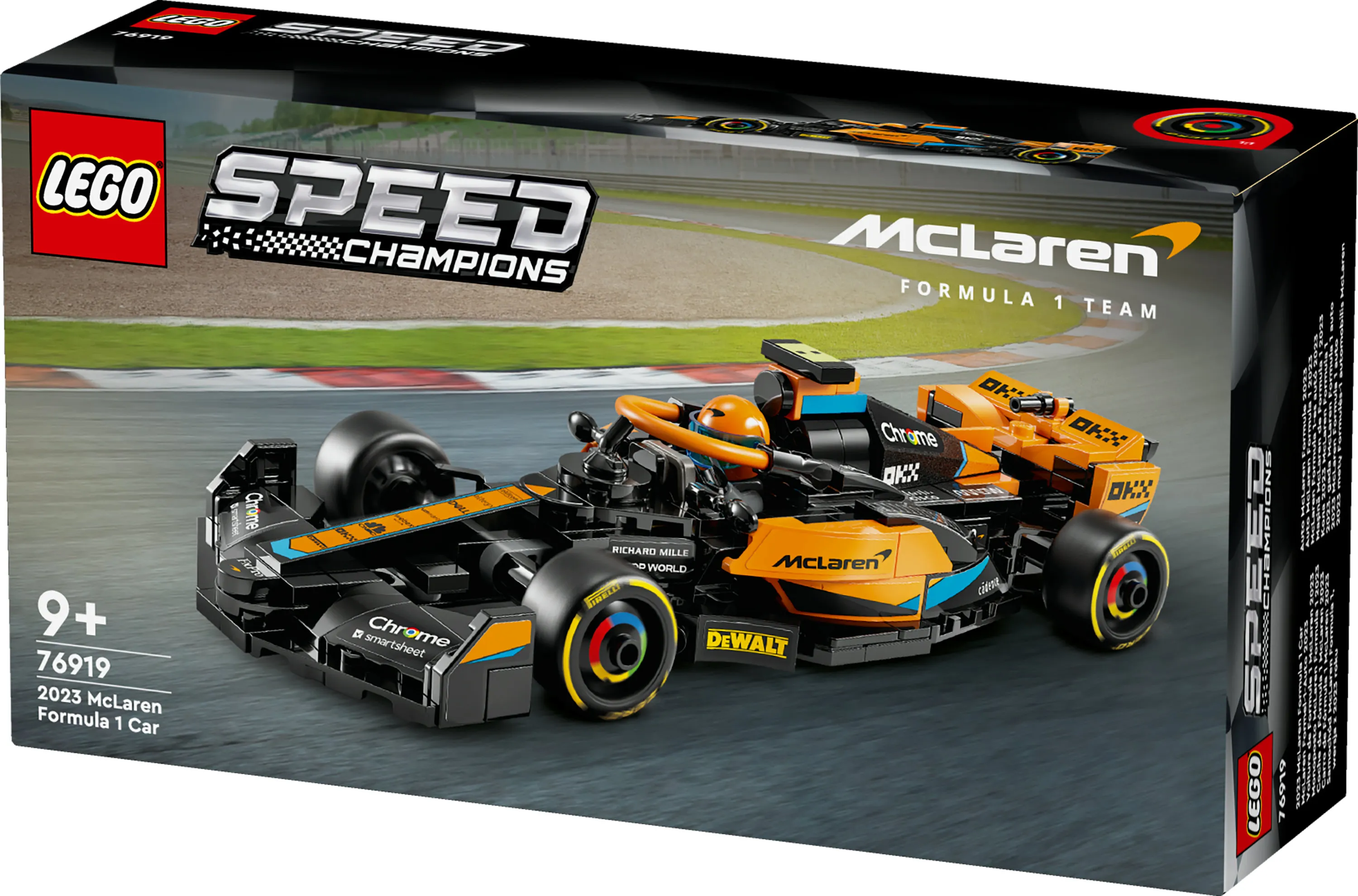 LEGO Speed Champions 2023 McLaren Formula 1 racerbil 76919