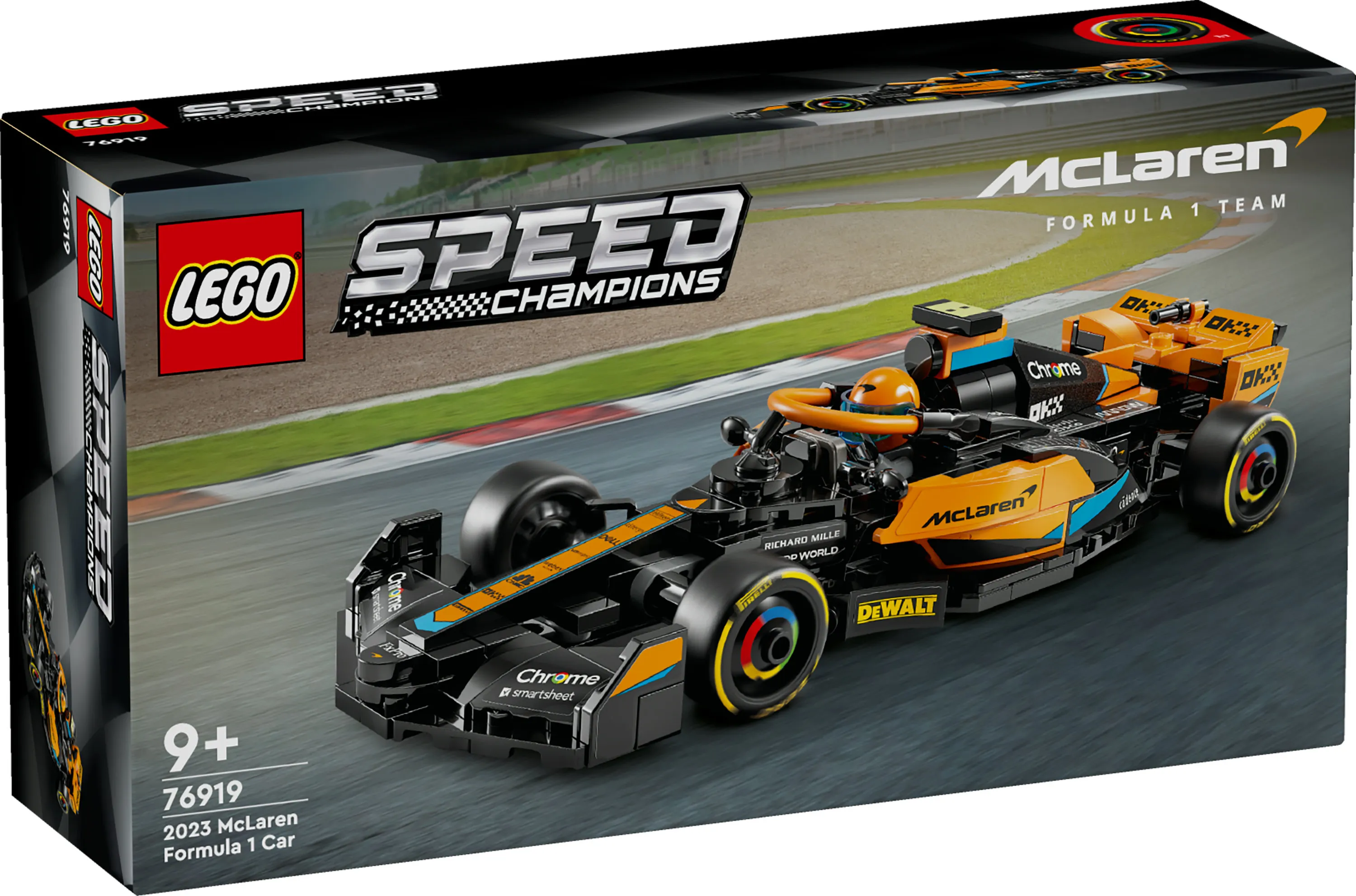 LEGO Speed Champions 2023 McLaren Formula 1 racerbil 76919