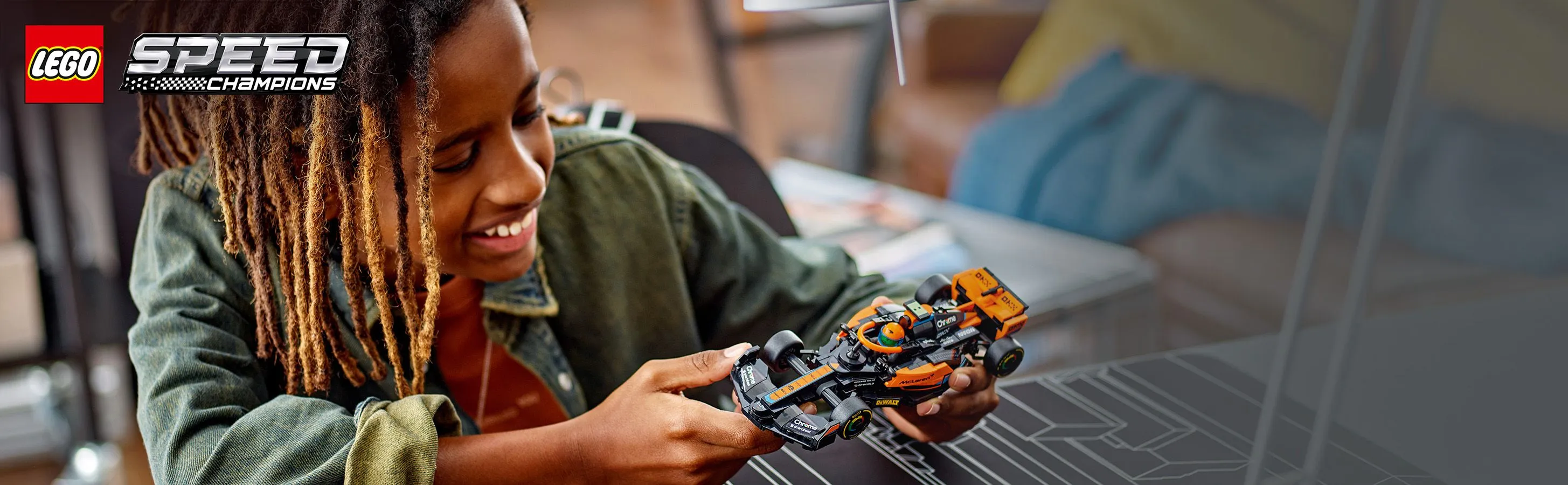 LEGO Speed Champions 2023 McLaren Formula 1 racerbil 76919