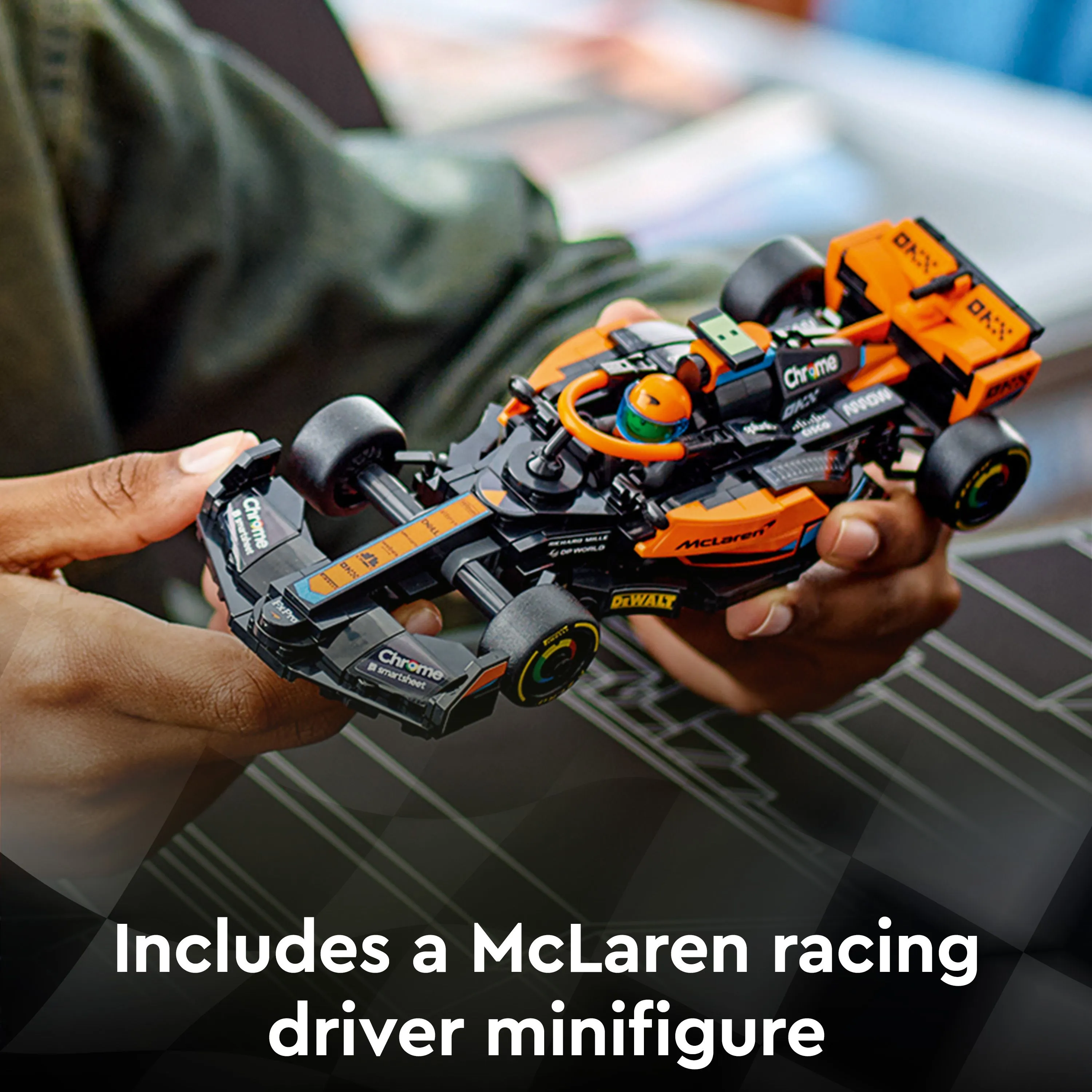 LEGO Speed Champions 2023 McLaren Formula 1 racerbil 76919