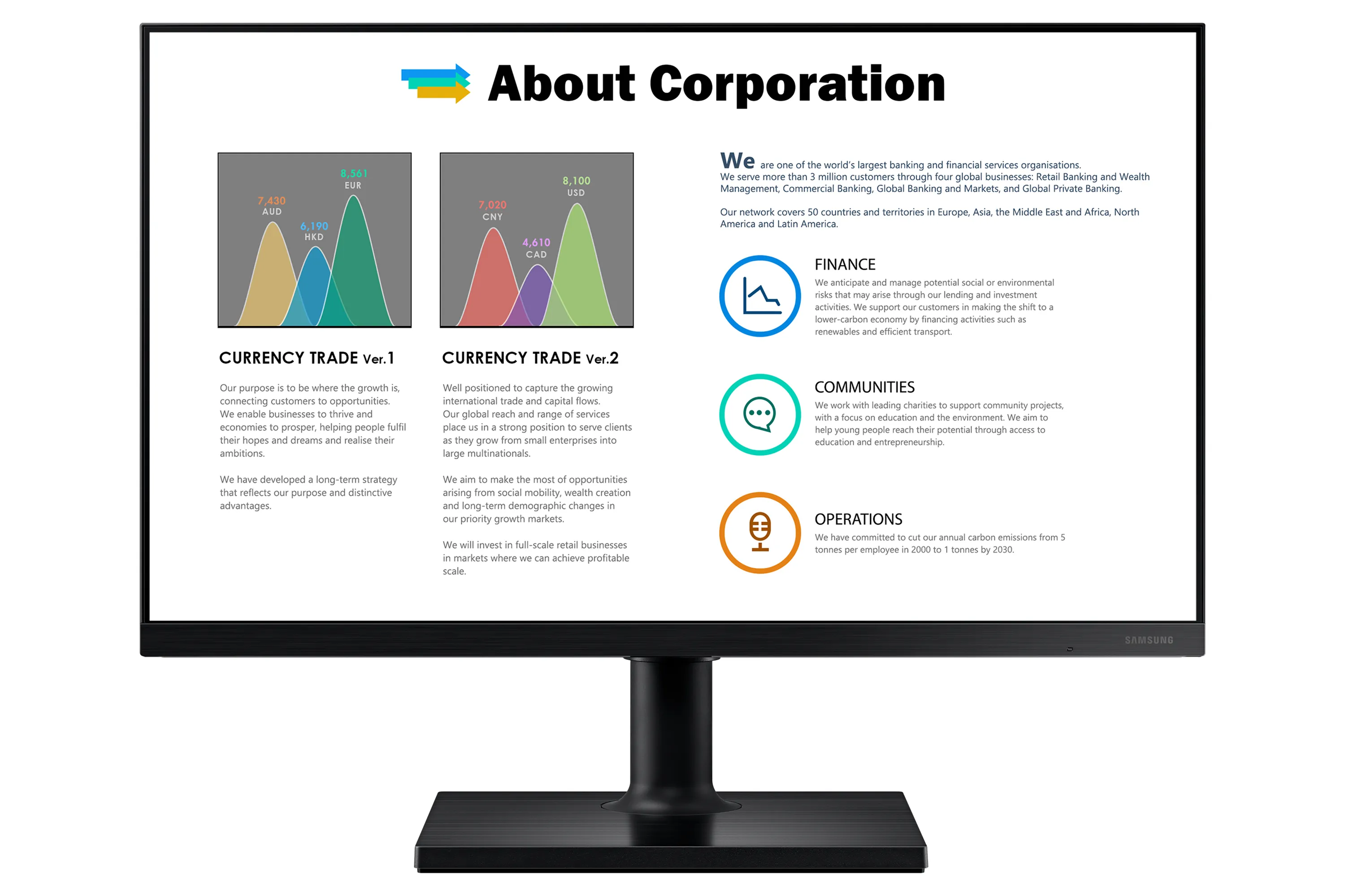 Samsung 24&quot; F24T450F, Full HD, IPS - sk&auml;rm