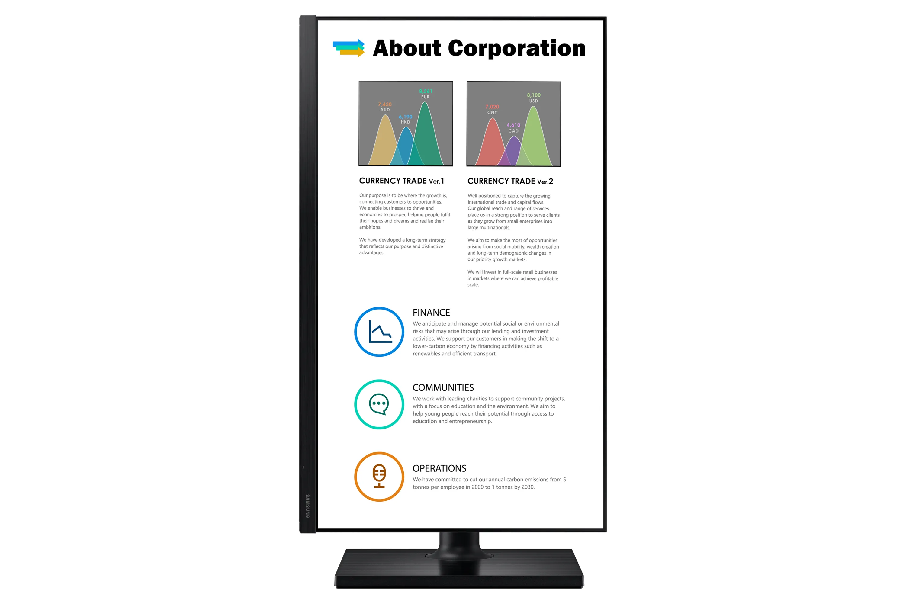 Samsung 24" F24T450F, Full HD, IPS - monitor