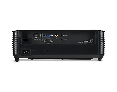 ACER X1327Wi DLP 3D WXGA 1280x800 4000 ANSI Lumen 20.000:1 HDMI D-Sub Audio USB A (POW)(REUR)