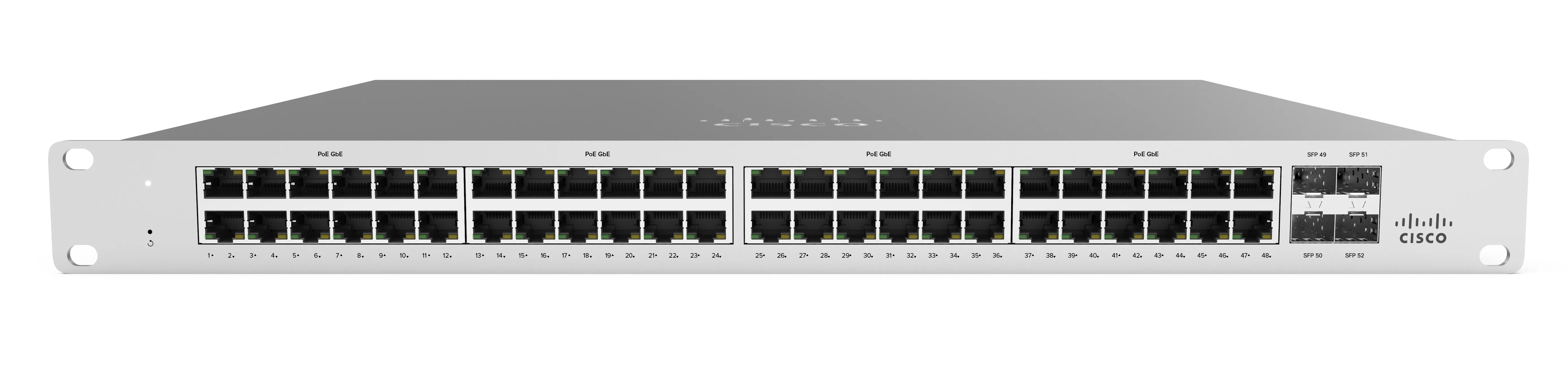 Meraki MS125-48 10G L2 Cld-Mngd 48x Gig