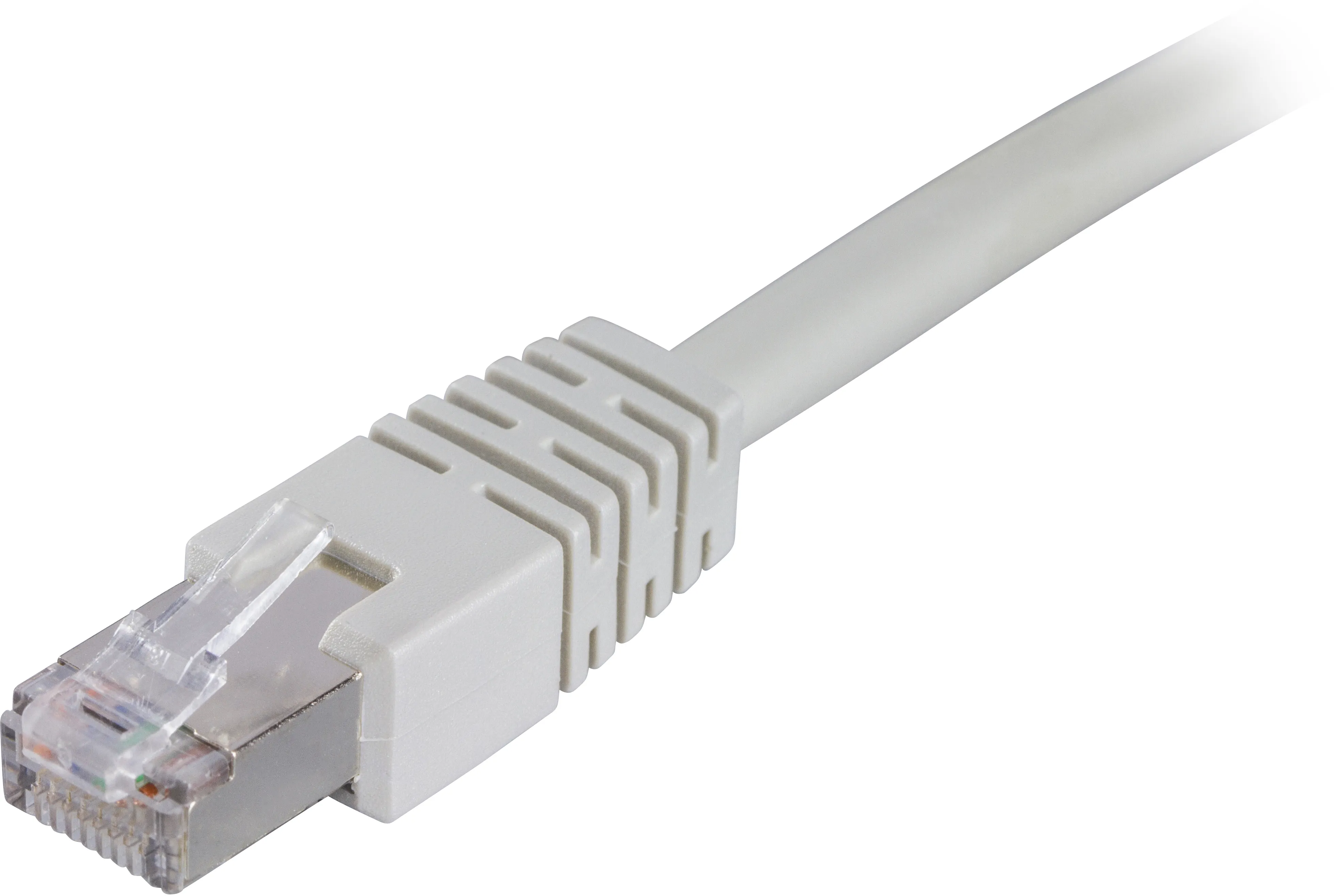 Cat6 F/UTP RJ45 10m Network Cable, Gray