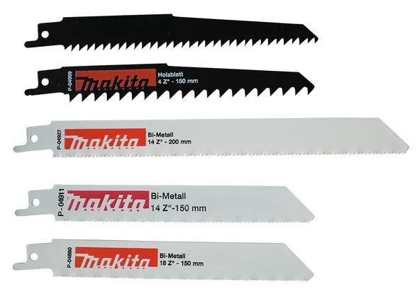 Makita P-83967 Reciprocating Saw Blade Set