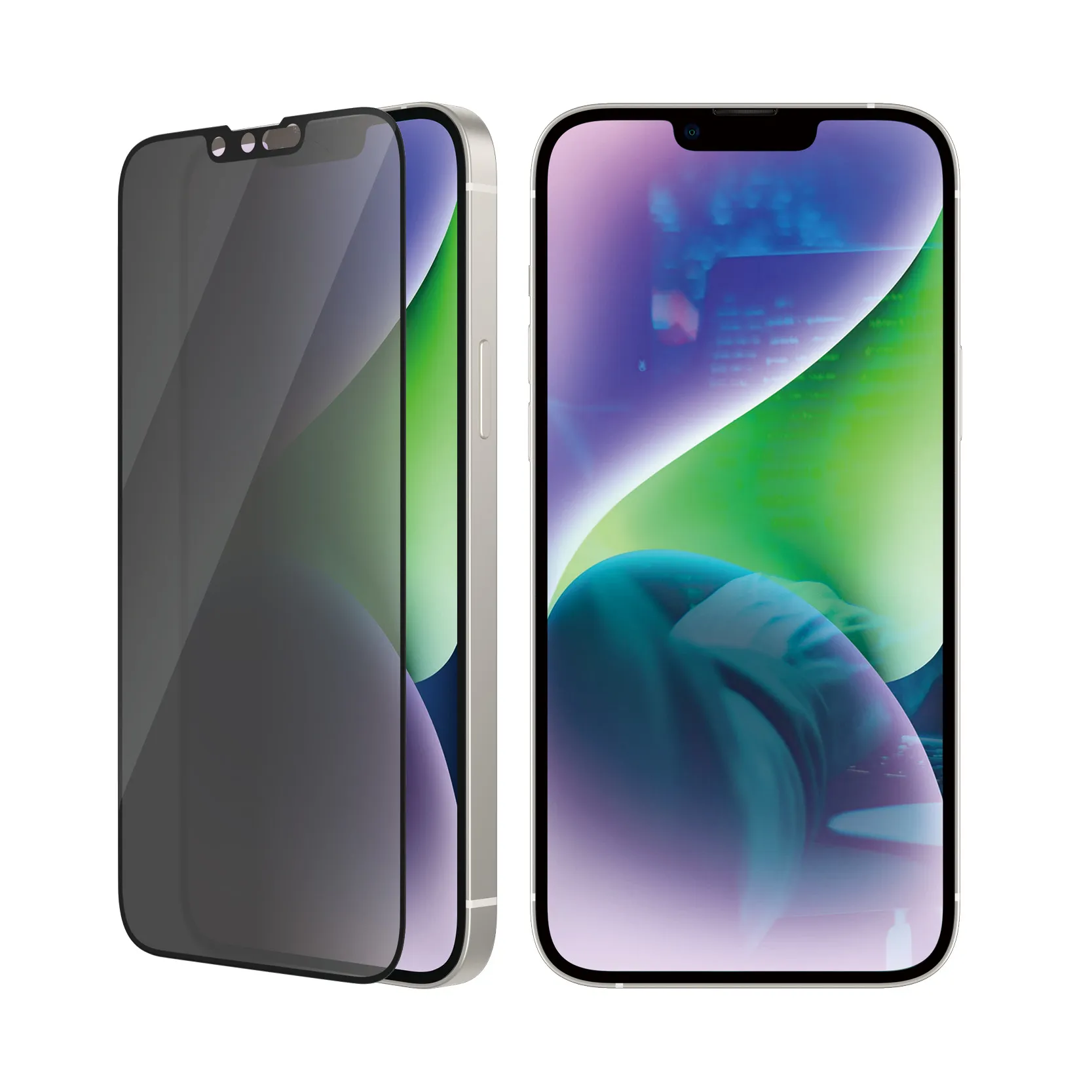 PanzerGlass Ultra-Wide Fit, Privacy, iPhone 14 Plus / 13 Pro Max - Screen Glass