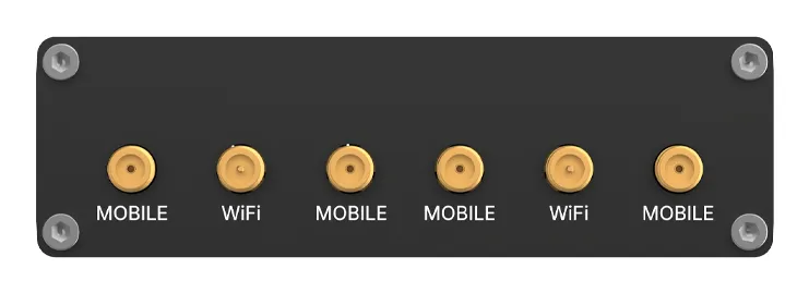 Teltonika RUTM30 -reititin, Wi-Fi 5, Dual-band, 5G, PoE, musta