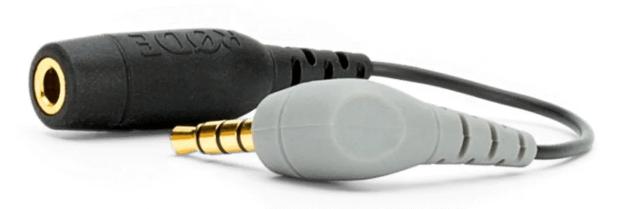 R&oslash;de SC4 TRS to TRRS Adaptor