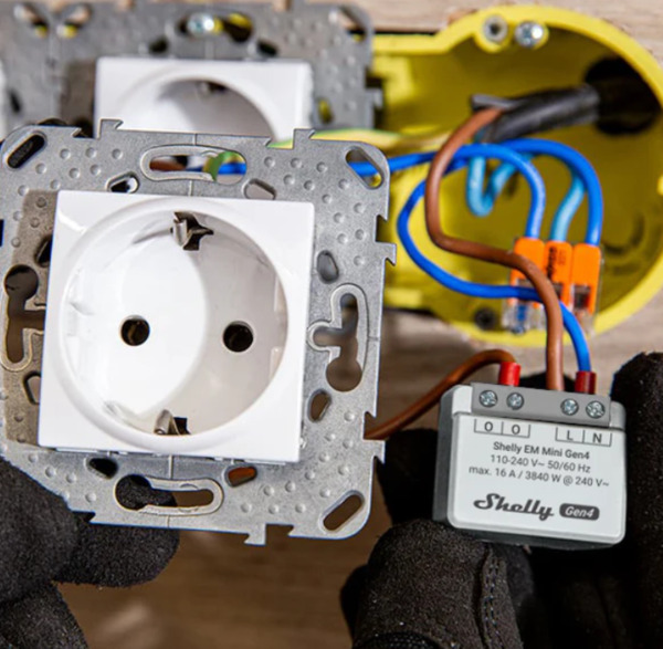 Shelly EM Mini Gen4 - 1x16A energim&auml;tare