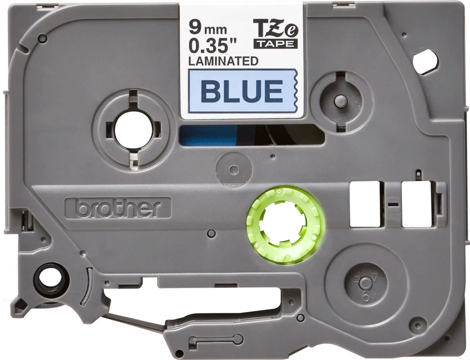 BROTHER TZE521 tape black/blue 9mm 8m