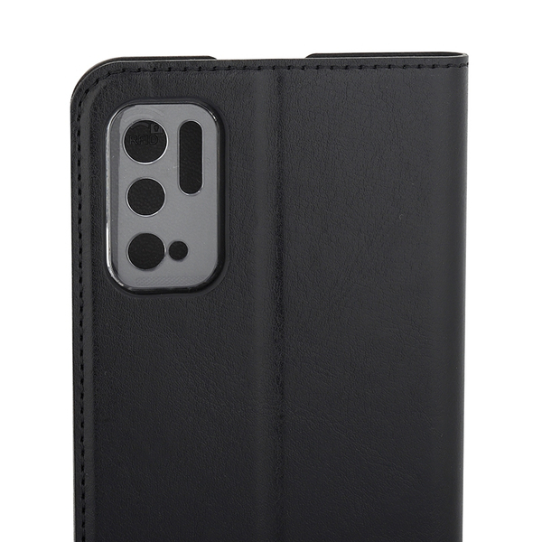 Wave Book Case, Xiaomi Redmi Note 10 - case, Black