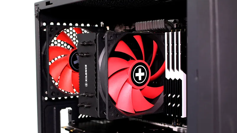 XILENCE M704 Performance A+ XC051, 120 mm CPU Cooler, Black