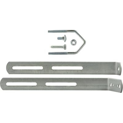 Sein&auml;kiinnike mastoputkelle 30-50mm, et&auml;isyys sein&auml;st&auml; 25-50cm