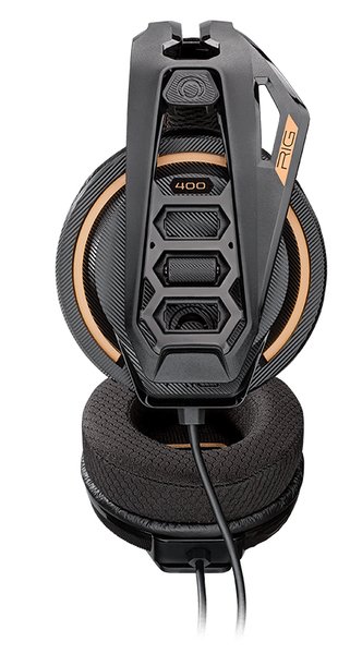Plantronics RIG 400 Atmos - Gaming Headset, svart