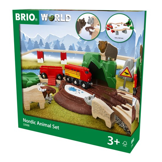 Brio Nordic Forest Animals Set 33988, 26pcs