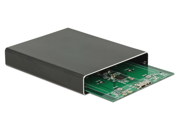 Delock External Enclosure 2 x M-2 Key B -- USB 3-1 Gen 2 -USB 10 Gbps- with RAID