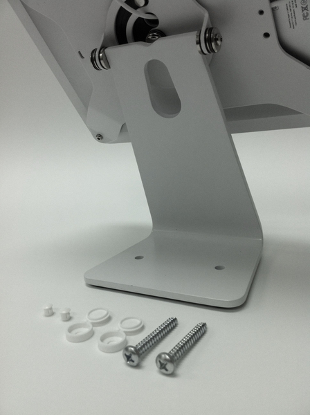 Compulocks iPad Secure Executive Enclosure with Rotating 360&deg; Kiosk White - Teline tuotteelle tabletti - alumiini - valkoinen malleihin Apple 9.7-inch iPad Pro,