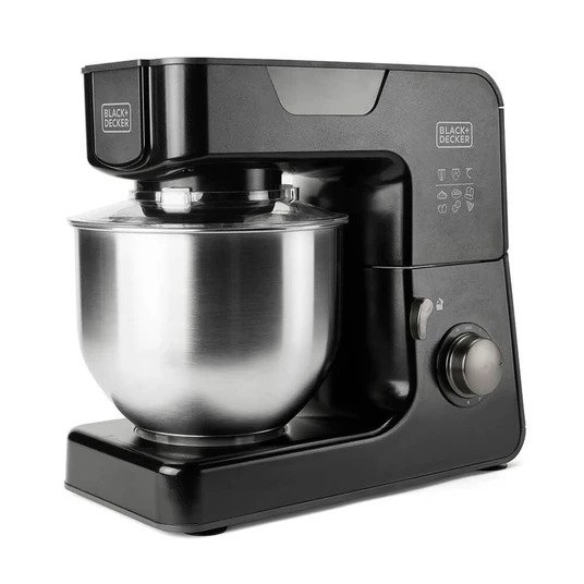 BLACK+DECKER Stand Mixer 1000W Black
