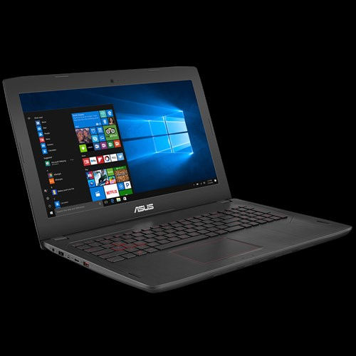 ASUS 15.6" FX502VE, GeForce GTX 1050 Ti 4GB, Win 10 - Gaming notebook