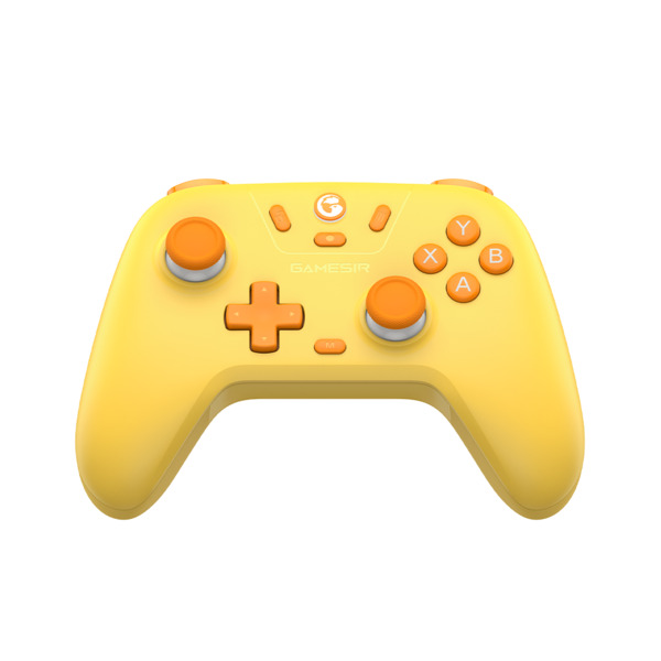 GameSir Nova Lite Multiplatform Gamepad - tr&aring;dl&ouml;s controller, gul (Hall-Effect Sticks)