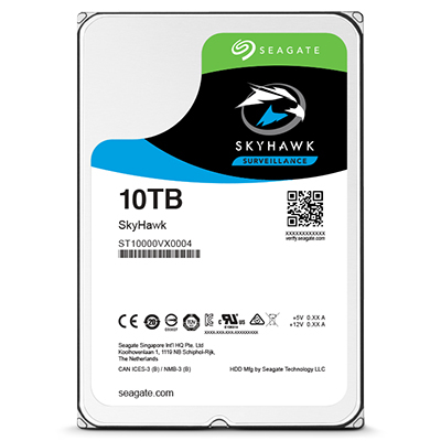 Seagate 8TB Surveillance Skyhawk, 3.5", SATA, 7200rpm, 256MB - HDD
