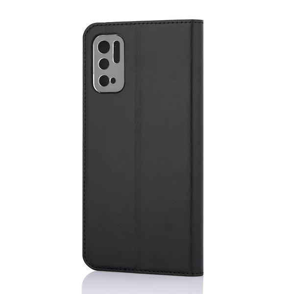 Wave Book Case, Xiaomi Redmi Note 10 - case, Black