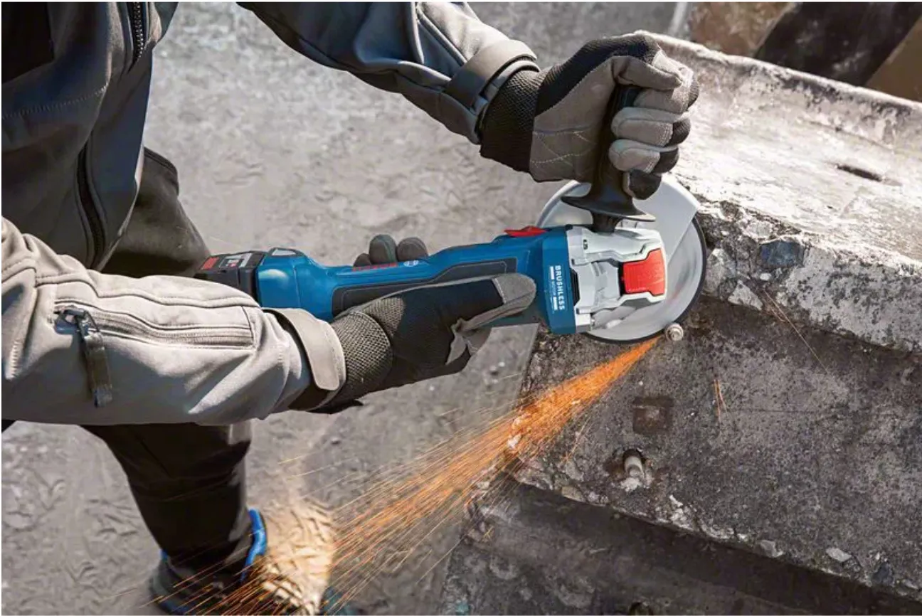 Bosch angle grinder X-LOCK GWX 18V-7 C - 06019H9101