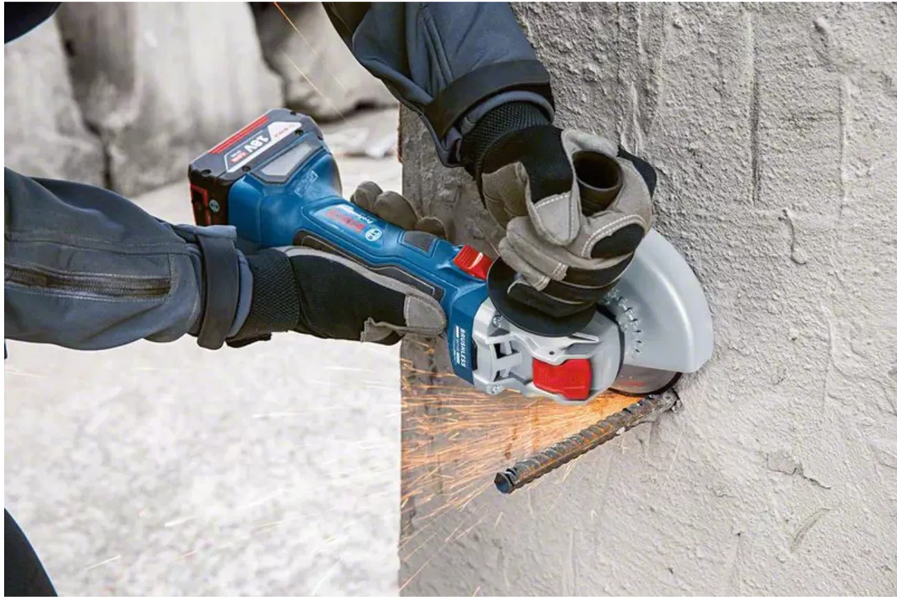 Bosch angle grinder X-LOCK GWX 18V-7 C - 06019H9101