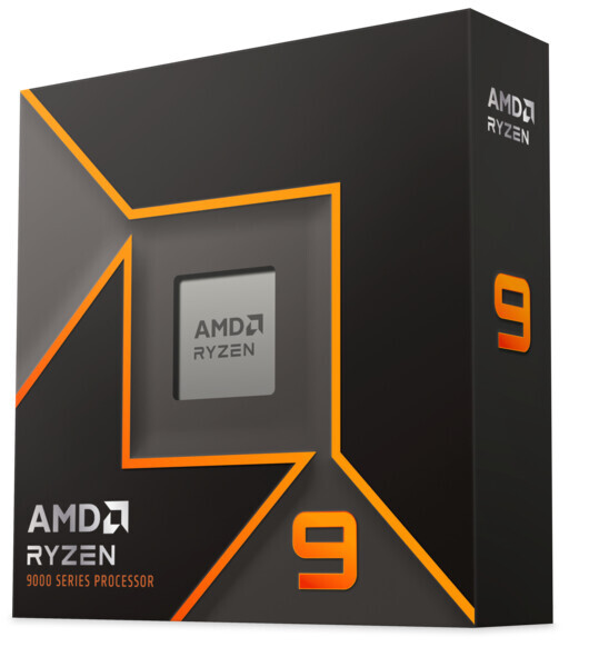 AMD Ryzen 9 9950X 4.3 GHz, 80 MB, AM5 (No cooler incl.) - processor, boxed