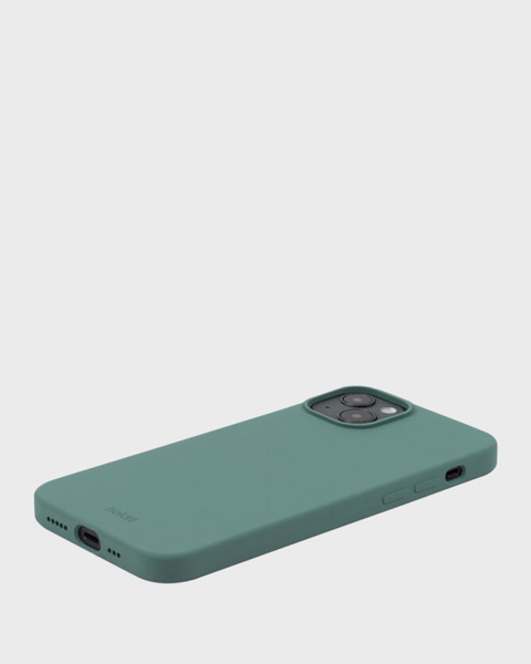 Holdit Silicone Case iPhone 14 Plus - fodral, Gr&ouml;n