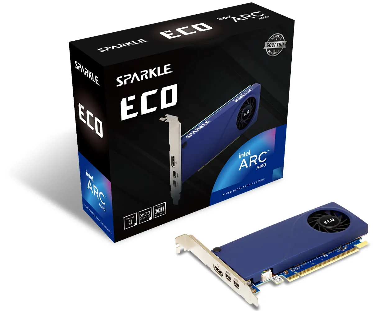 Sparkle Arc A310 ECO 4 GB - Grafikkort