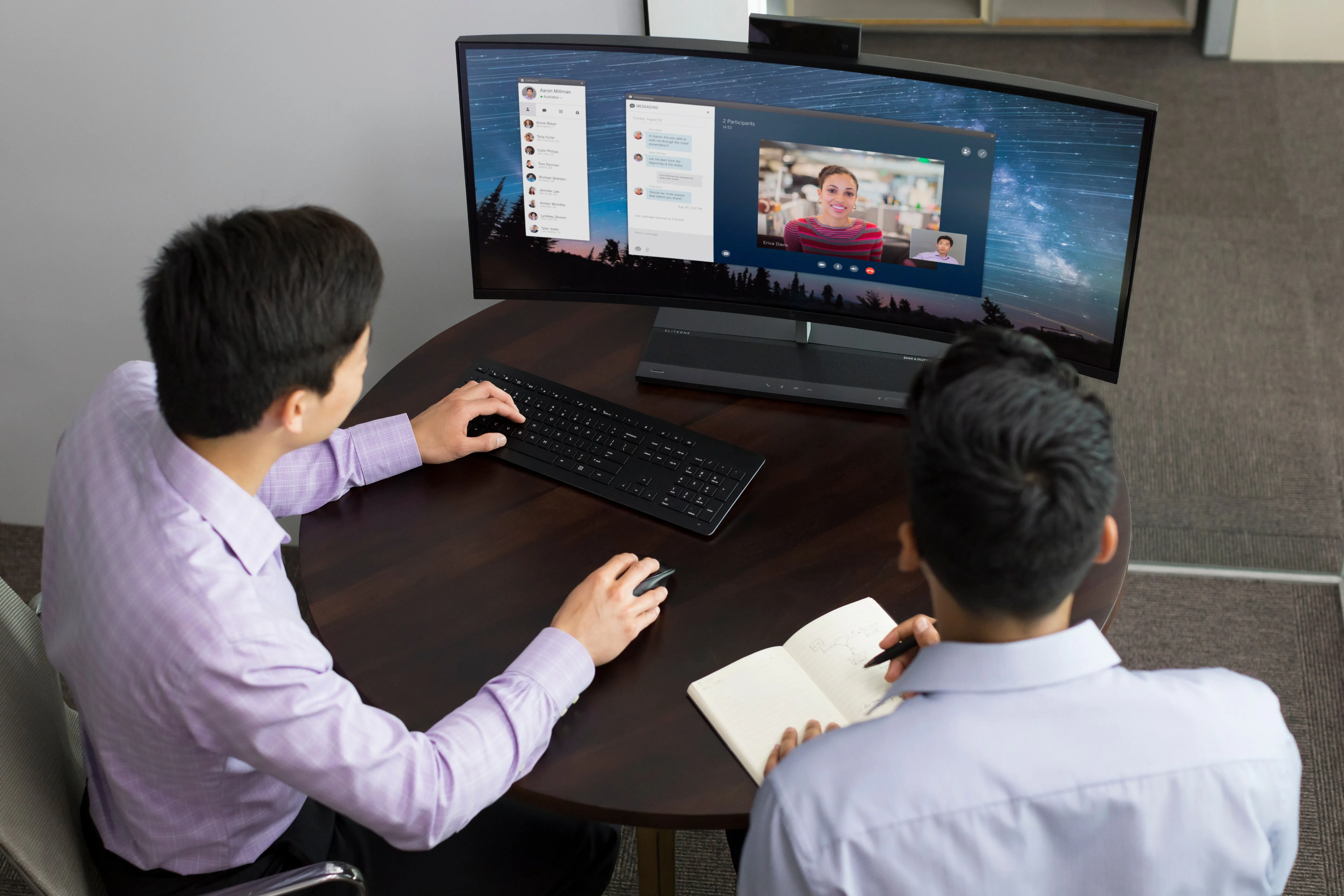 HP Premium Wireless - tr&aring;dl&ouml;s mus, Svart
