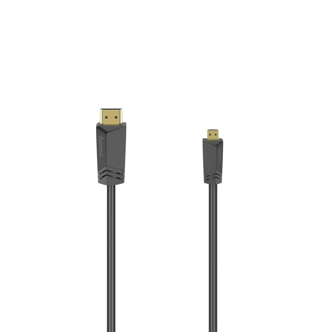 Hama  HDMI &ndash; micro-HDMI -adapteri, Musta