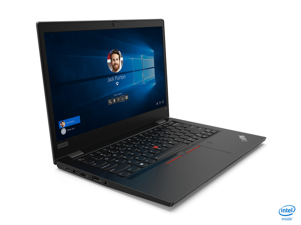 Lenovo 13.3" IPS ThinkPad L13, 256GB SSD, Win 10 Pro -kannettava, musta