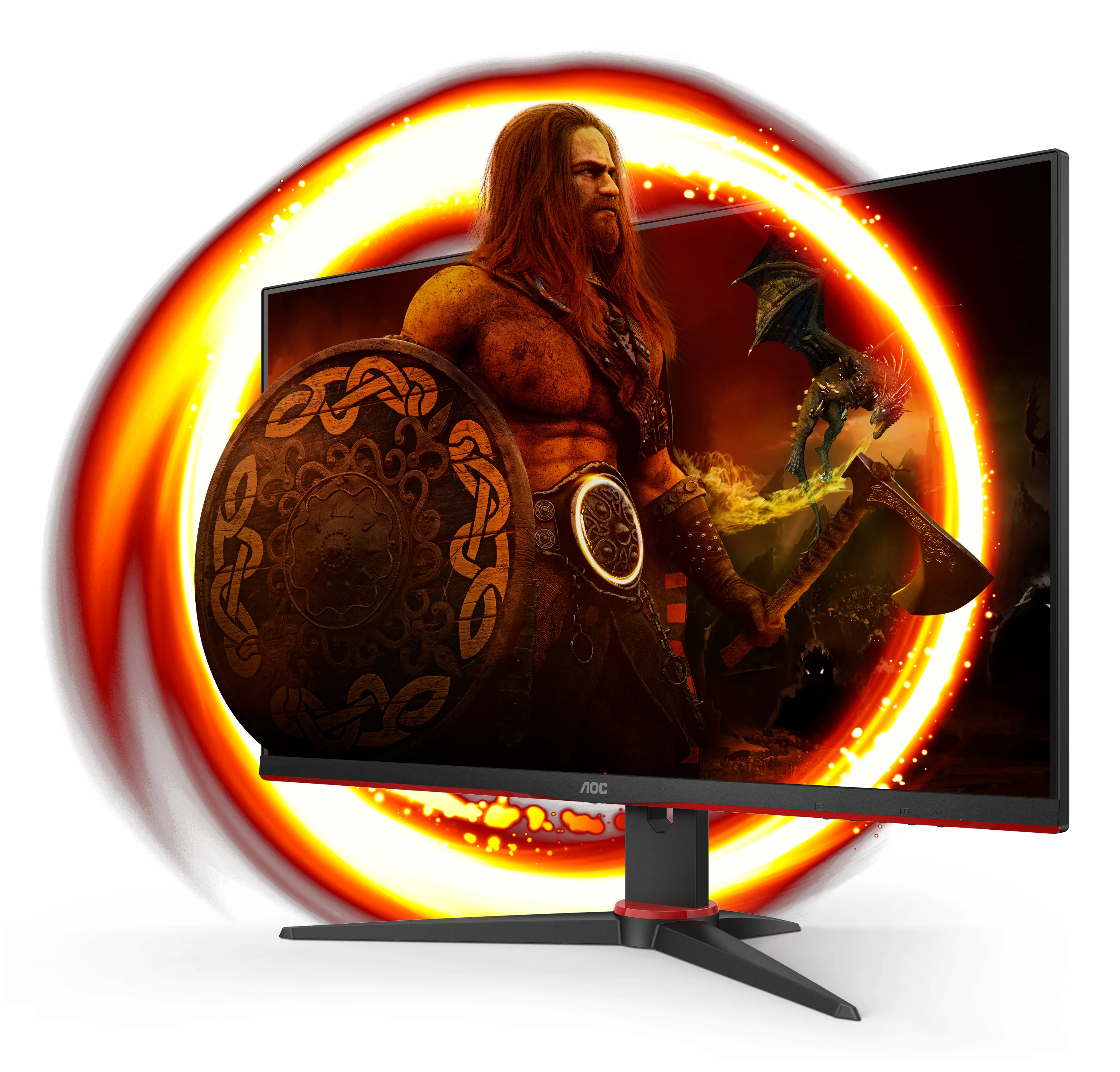AOC 24G2SPAE/BK 24&quot; Full HD, IPS - gamingsk&auml;rm