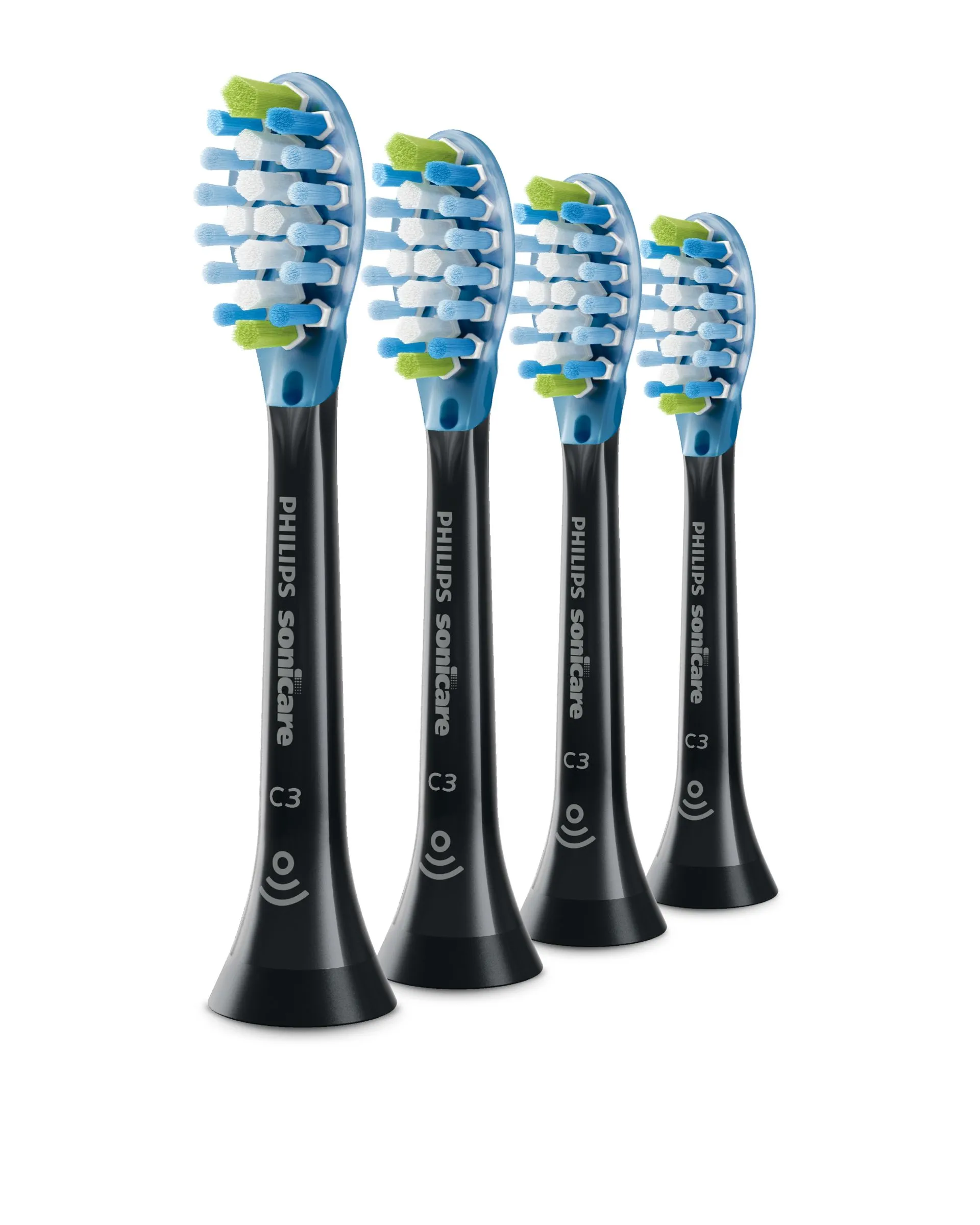 Philips Premium Plaque Defence HX9044/33 - borst huvud, 4 st