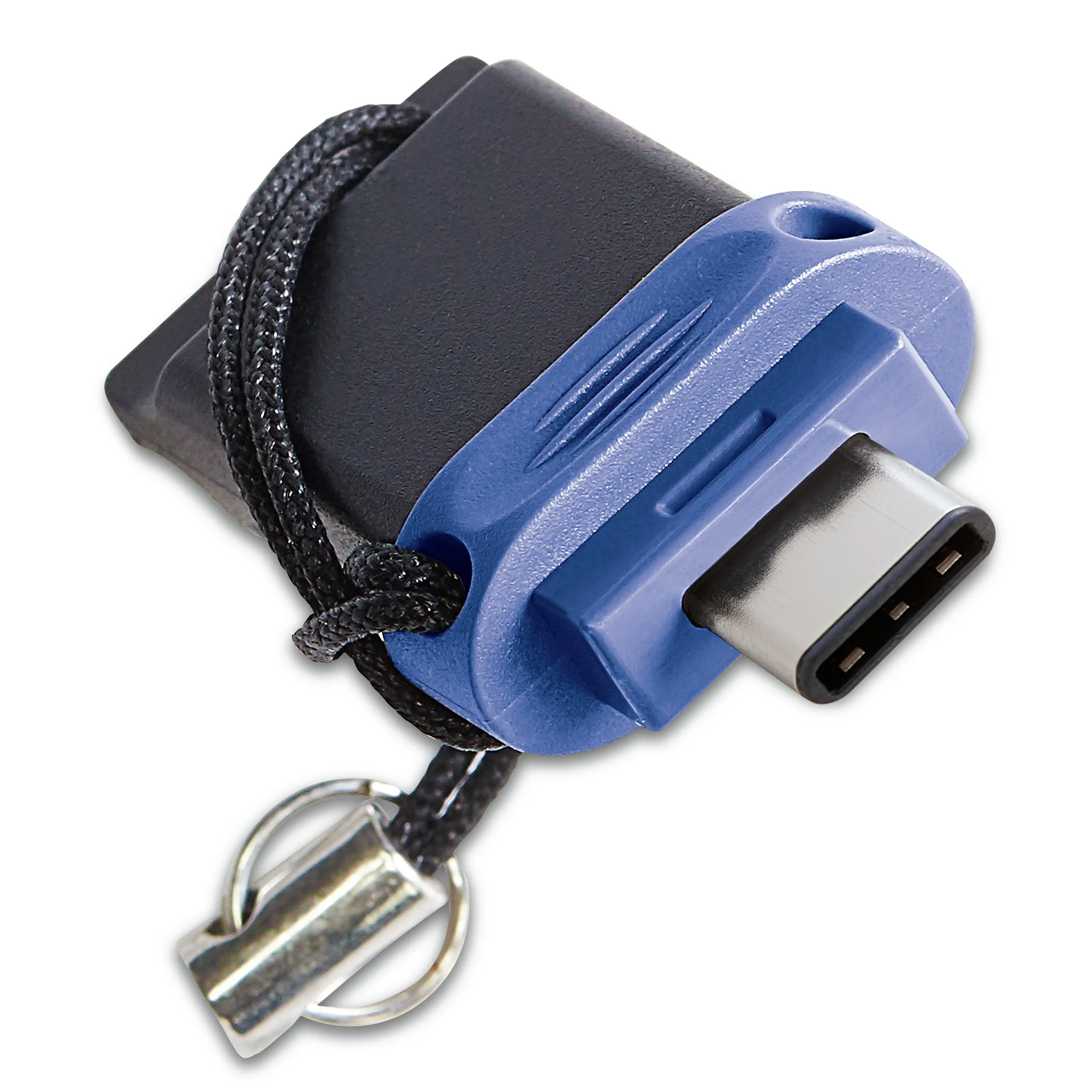 Verbatim 64 Gt Store 'n' Go USB-C/USB 3.0 -muistitikku, Musta/Sininen