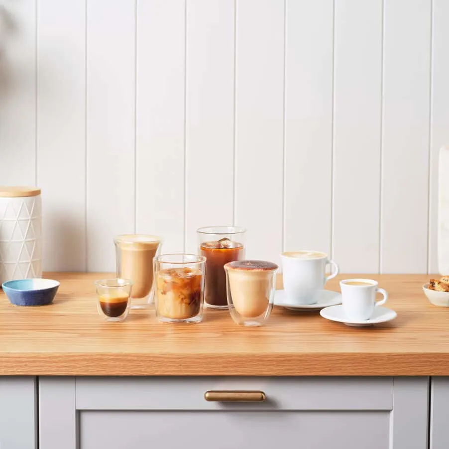 De'Longhi Coffee glass set for Coffee machine