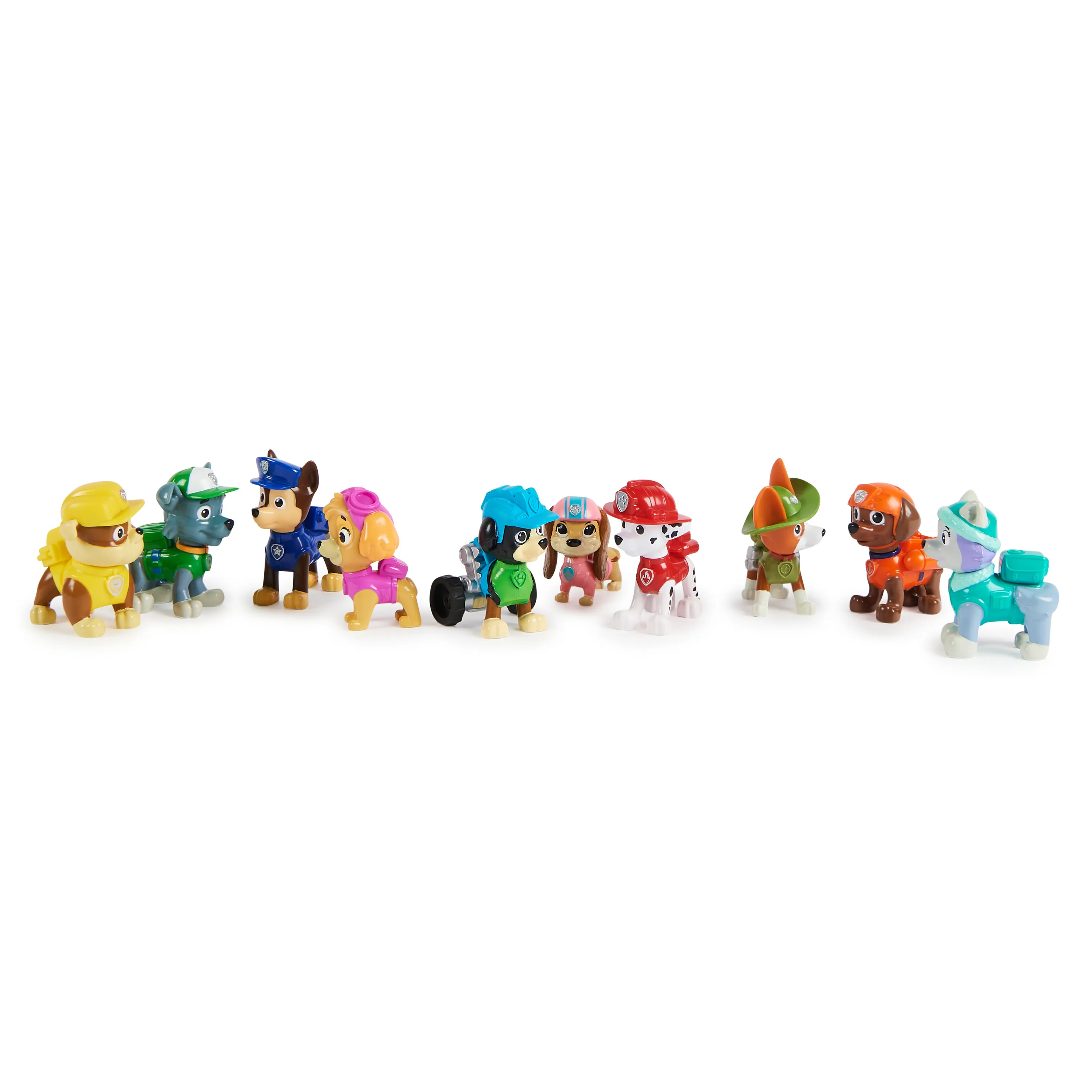 Spin Master PAW Patrol - Action Pack Pups Gift Set, Toy Figure (10 Dog Figures)
