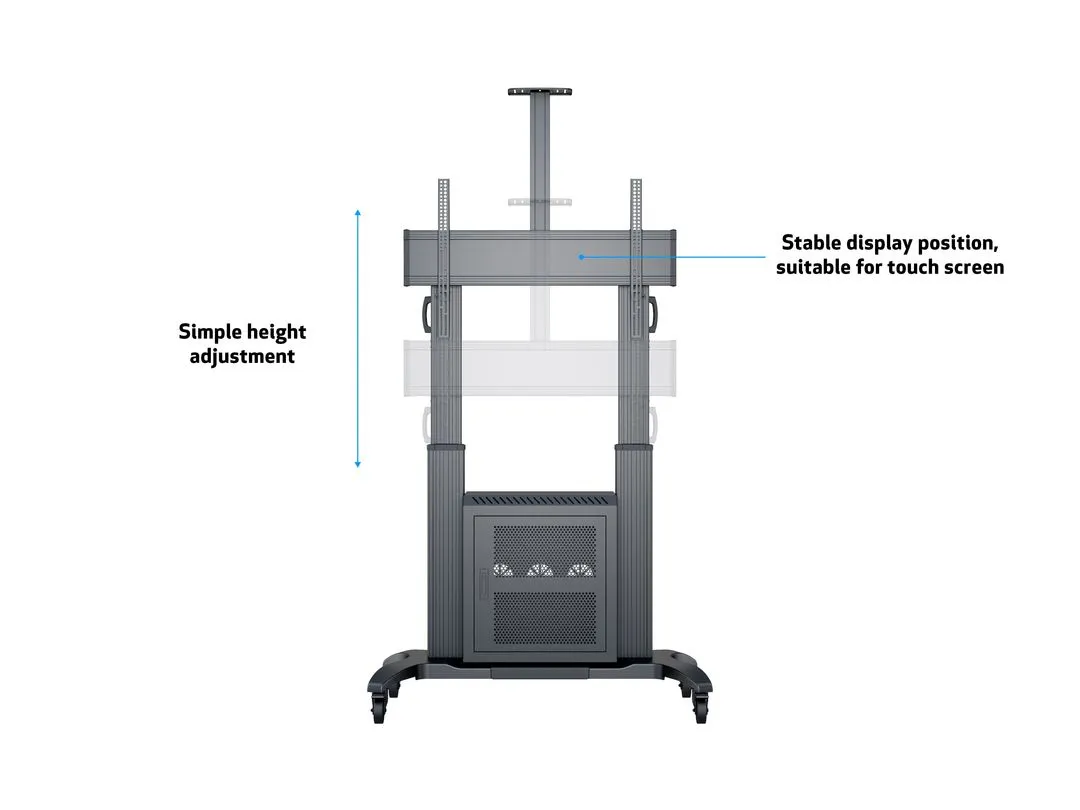 M Public Floorstand Dual Pillar 180 HD