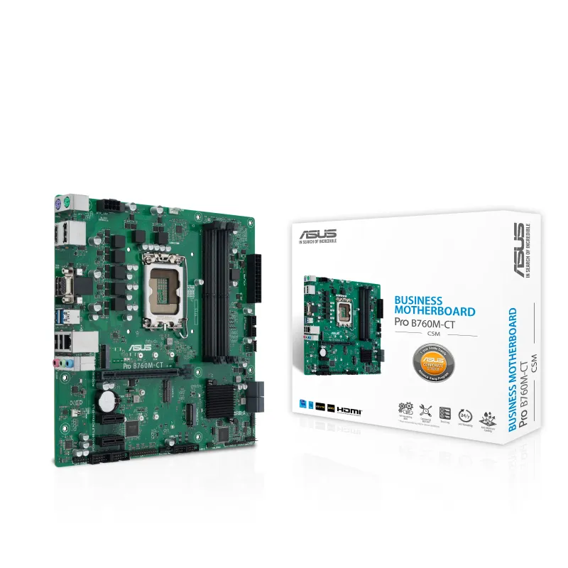 Asus PRO B760M-CT-CSM DDR5 LGA1700 mATX moderkort