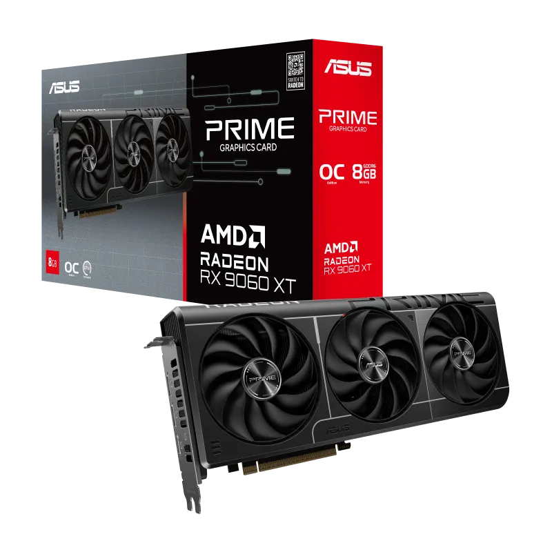 Asus Radeon RX 9060 XT Prime OC 8GB - graphics card