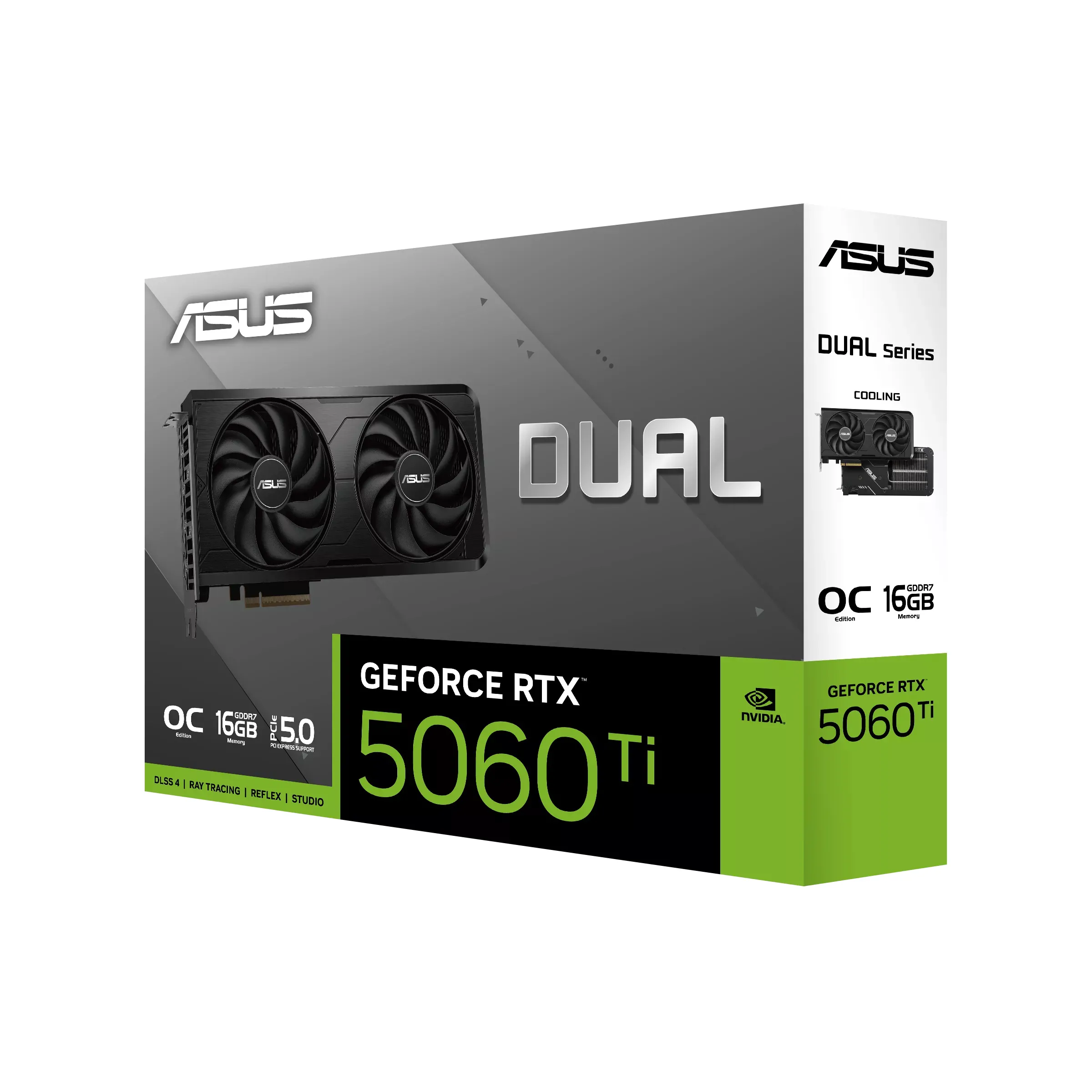 Asus GeForce RTX 5060 Ti Dual EVO OC 16 Gt -n&auml;yt&ouml;nohjain