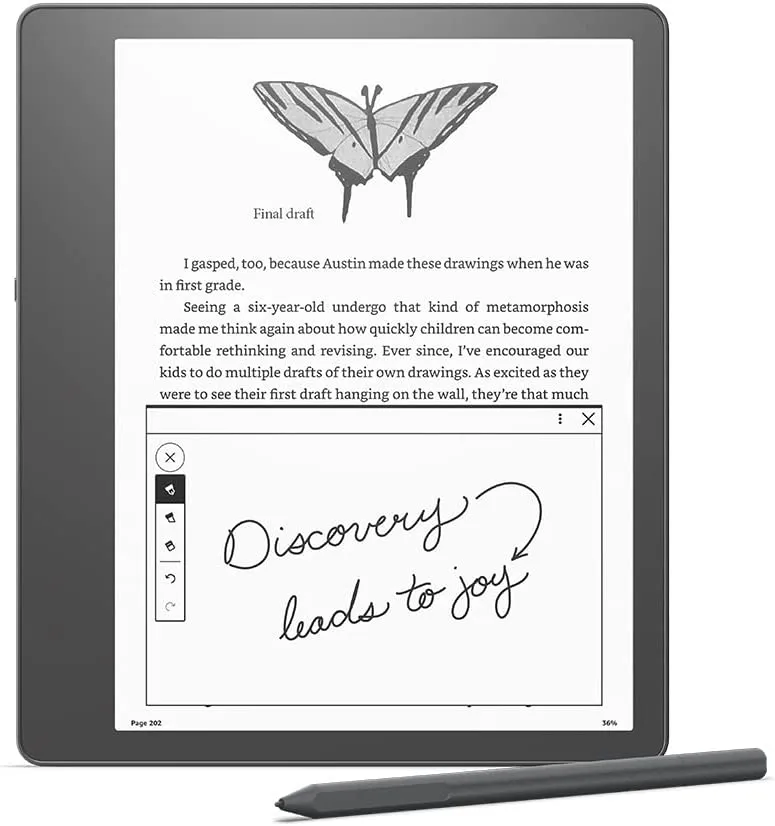 Amazon Kindle Scribe 10.2" 16 Gt -tabletti, musta