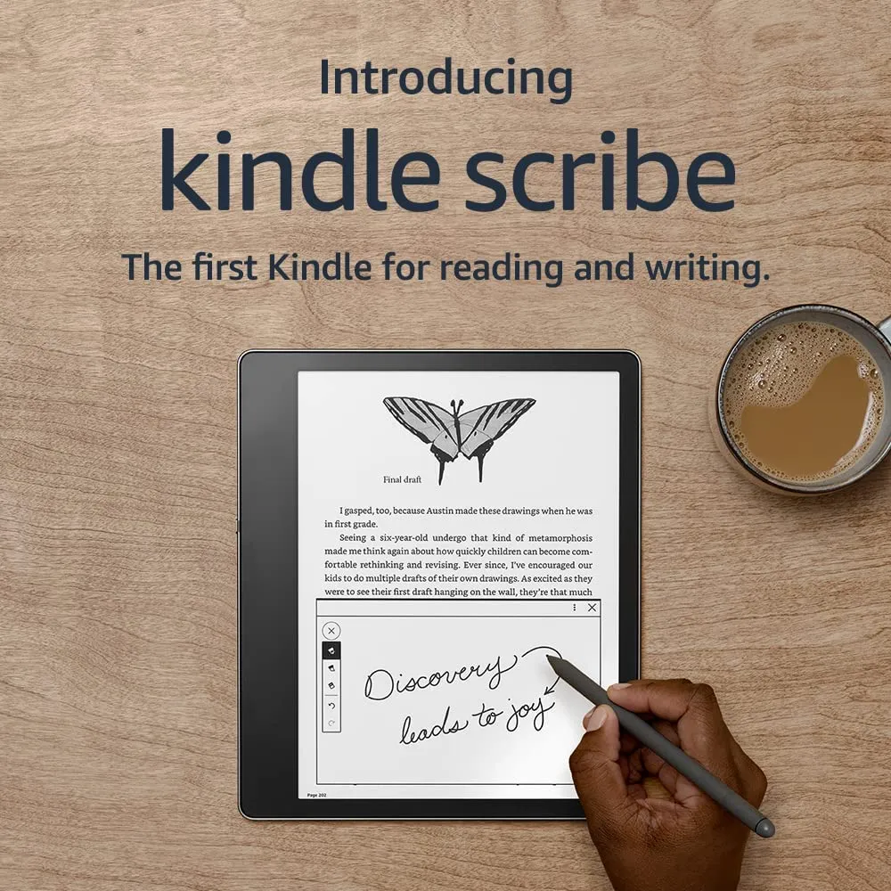 Amazon Kindle Scribe 10.2" 16 Gt -tabletti, musta