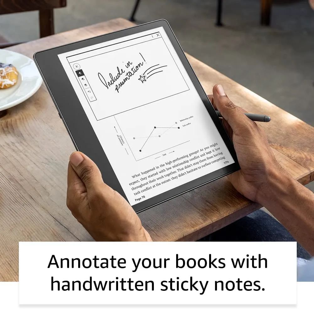 Amazon Kindle Scribe 10.2" 16 Gt -tabletti, musta